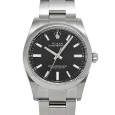 Rolex — Rolex Oyster Perpetual 34 124200 34mm Stainless Steel Black #WW3564 — Watch — resale