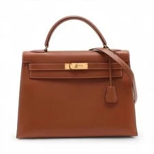 Hermès — Hermès Kelly 32 Serie Cushbell Metal Fittings U:1991 — Handbag — resale