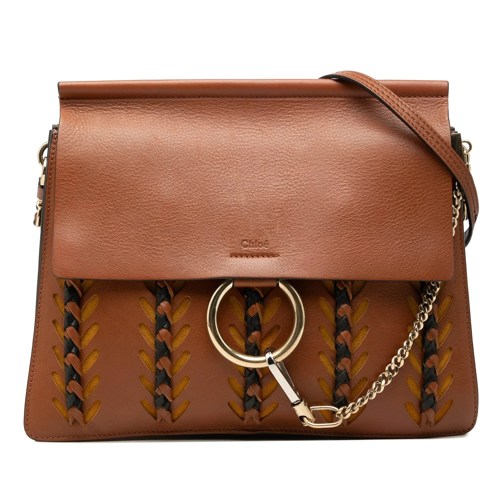 Medium Braided Faye Crossbody