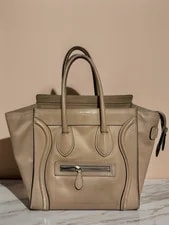 Celine — Authentic Celine Luggage Zipper Pockets — Handbag — resale