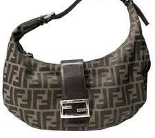 Fendi — Fendi Mamma Baguette Half Moon ’S — Handbag — resale