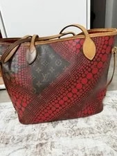 Louis Vuitton — Louis Vuitton Neverfull Yayoi Kusama — Handbag — resale