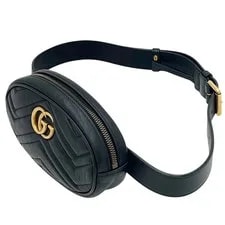 Gucci — Gucci 476434 493075 GG Marmont Quilted Belt Waist — Handbag — resale