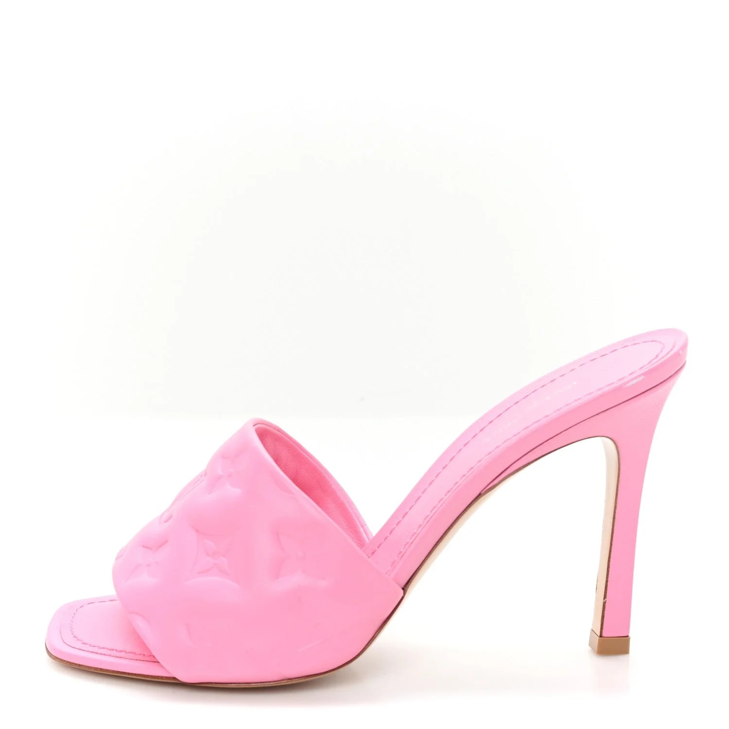 Louis Vuitton — Embossed Revival Mid Mules 38 Pop — Designer Shoe — resale