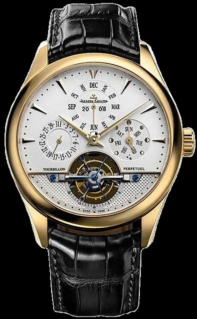 Worldofluxuryus — Jaeger-LeCoultre Master Grande Tradition Tourbillon A Quantieme Perpetuel 18K Yellow Gold ’s — Watch — resale