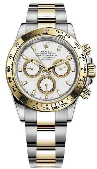 Worldofluxuryus — Rolex Cosmograph Daytona Stainless Steel & 18k Yellow Gold — Watch — resale