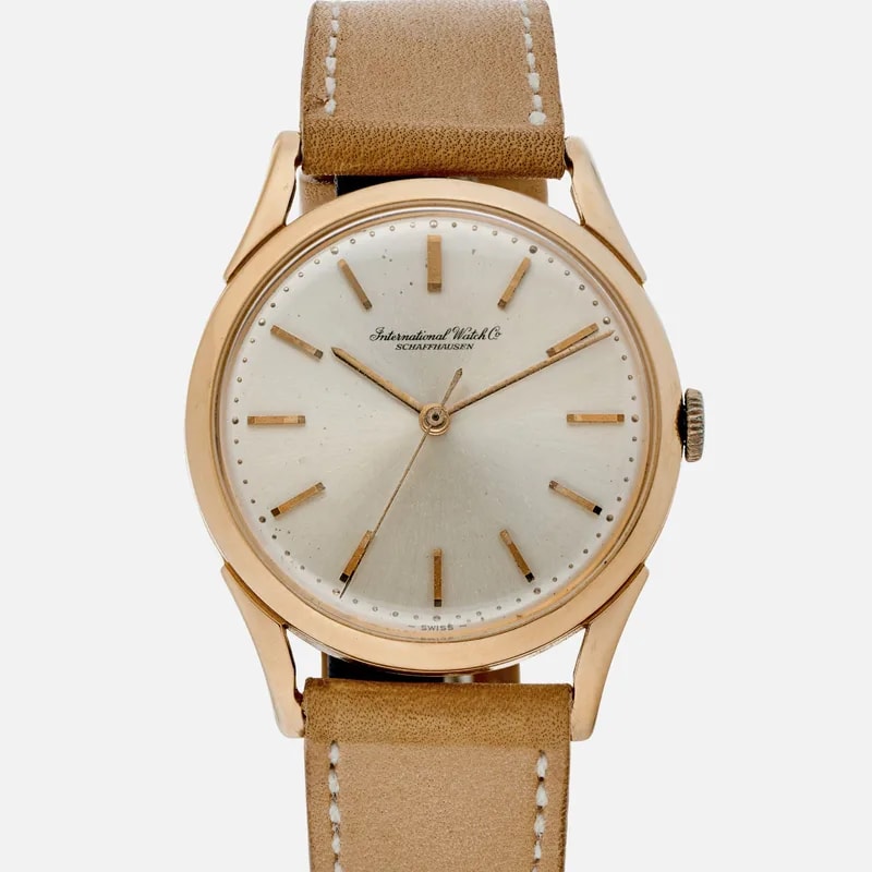 HODINKEE Shop — 1960s IWC Dress in Rose Gold — Watch — resale