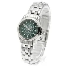 Omega — Omega Seamaster 120 Jacques Mayol 1998 2586.70 27mm SS Green #C9890 — Watch — resale