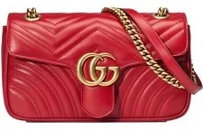 Gucci — Gucci GG Marmont Small Matelassé ' ' — Handbag — resale