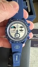 Omega — Omega X Swatch MoonSwatch Moonshine Snoopy Blue Edition — Watch — resale