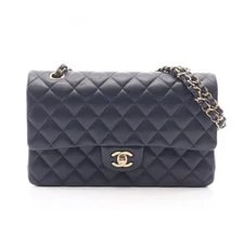 Chanel — Chanel Matelasse W Flap Sheep Type r0_0614 — Handbag — resale