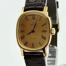 Omega — Omega Square Devil Gold Manual Winding Champagne — Watch — resale