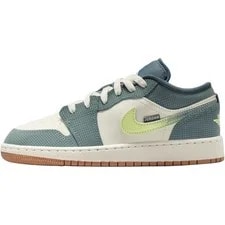 Jordan — Jordan Air 1 Slip Resistant Low Top Childrens Basketball Shoes — Sneaker — resale