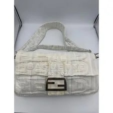 Fendi — Fendi By Marc Jacobs Limited Maxi Baguette Bleached Spots — Handbag — resale