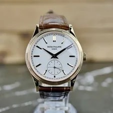 Patek Philippe — Patek Philippe Calatrava 6119R Rose Gold 39mm 2024 Full Set Manual Full SET — Watch — resale