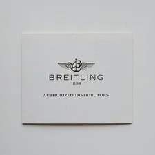 Breitling — Breitling, Authorized Distributors Booklet, for All Models - 90 — Watch — resale
