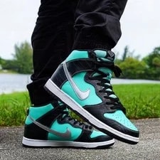 Nike SB — Size 11 - Nike SB Dunk High X Supply Co. Tiffany 2014 — Sneaker — resale