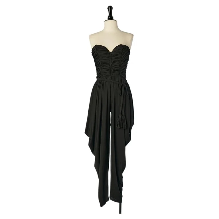 Loris Azzaro — Bustier Jumpsuit With Belt Loris Azzaro — Accessory — resale