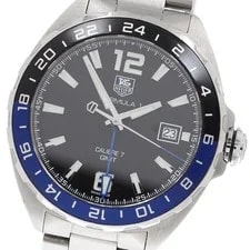 TAG Heuer Formula 1 WAZ211A Caliber 7 GMT Black Dial Automatic 's_965275