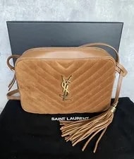 Saint Laurent — Saint Laurent LOU Camera IN Quilted AND - Cinnamon — Handbag — resale