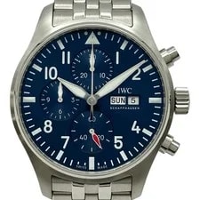 IWC — IWC Pilot's Chronograph IW378004 Blue #191 — Watch — resale