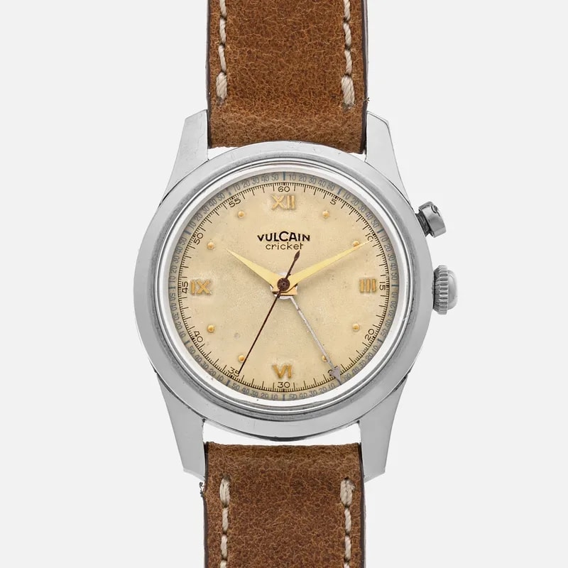 Vulcain — 1950s Vulcain Cricket Gold Plated — Watch — resale