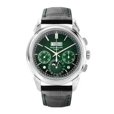 Patek Philippe — Patek Philippe Perpetual Calendar 41MM Green Index Hour Markers Dial Pl... — Watch — resale