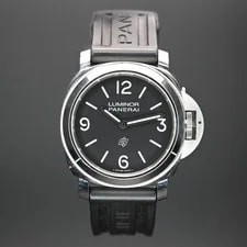 Panerai — Panerai Luminor Base Logo PAM01086 44mm Black Dial Rubber Strap — Watch — resale