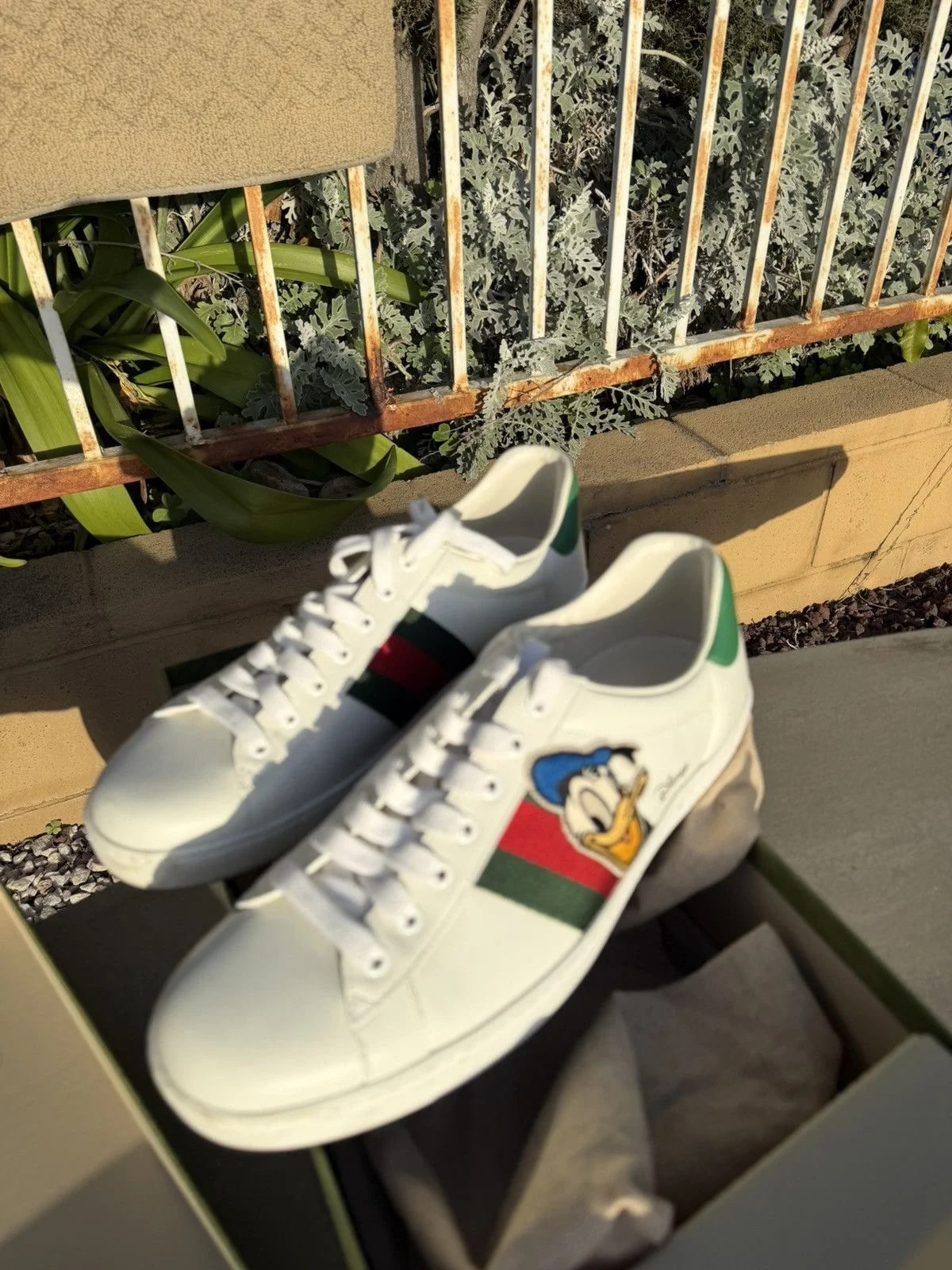 Gucci — Gucci Ace X Disney Donald Duck — Designer Shoe — resale