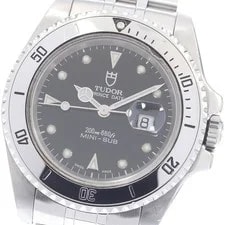 Tudor — Tudor Prince Date Mini Sub 73190 Date Black Dial Automatic Boy's Watch_963280 — Watch — resale