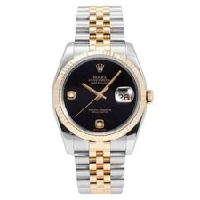 Rolex — Rolex Datejust 116233 2BR Automatic Winding 36mm Black/6・9 Arabic Diamond — Watch — resale