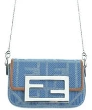 Fendi — Fendi Nano Baguette Charm Chain Strap 7AS045 Dust From JPN — Handbag — resale