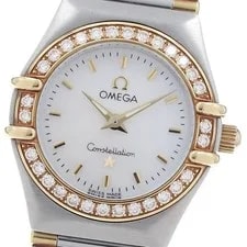 Omega — Omega Constellation Mini Diamond Bezel Quartz — Watch — resale