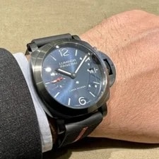 Panerai — Panerai Luminor Quaranta Steel DLC Luna Rossa - PAM01408Limited Edition — Watch — resale