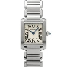Cartier — Cartier Tank W51008Q3 ( 2384) 18mm Stainless Steel Silver #WW7633 — Watch — resale