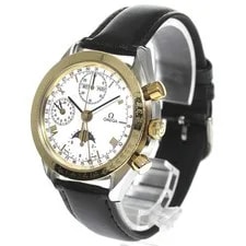 Omega — Omega Speedmaster 175.0034 Automatic 38mm White Chronograph — Watch — resale