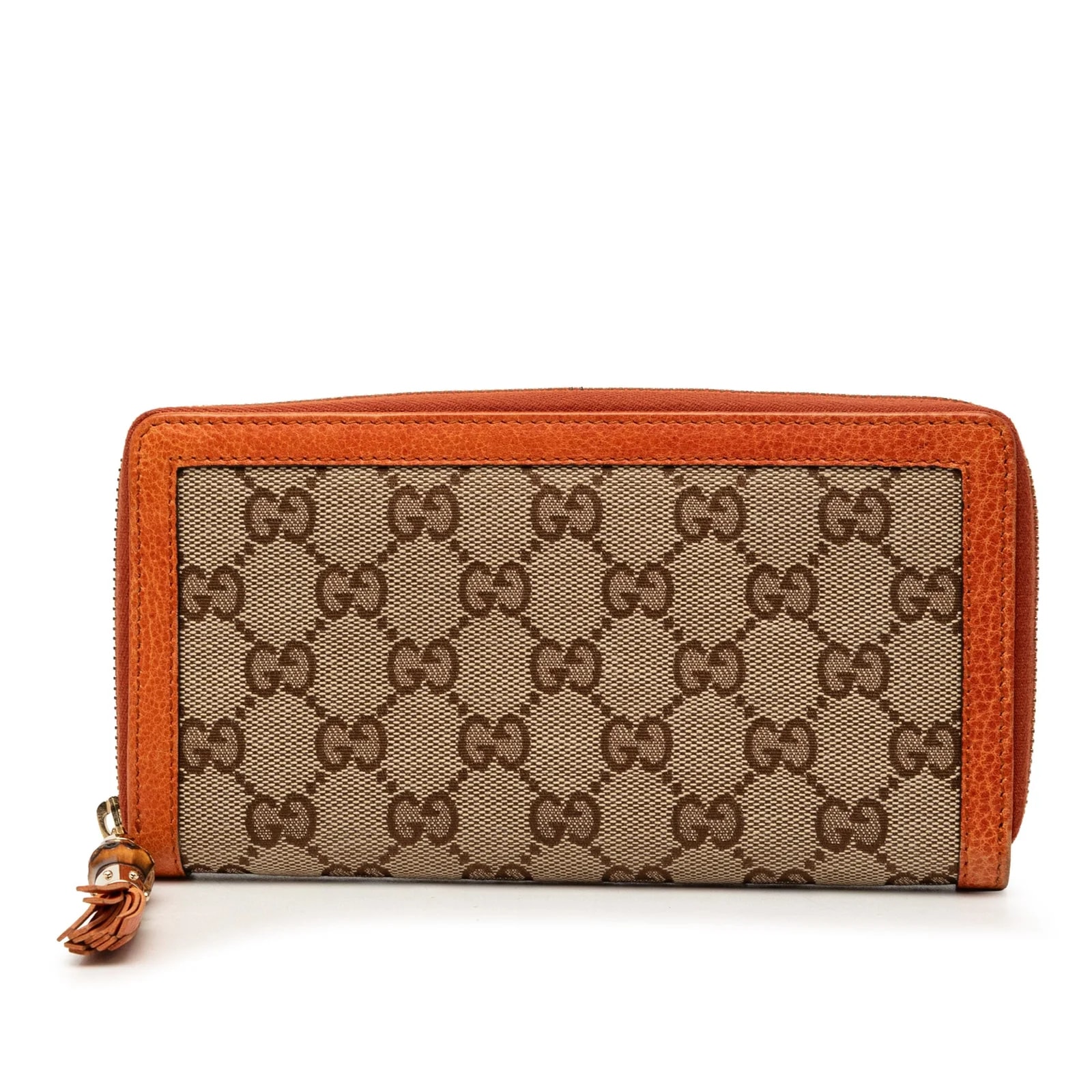 Gucci — Bamboo Tassel Zip Around Long Wallet — Handbag — resale