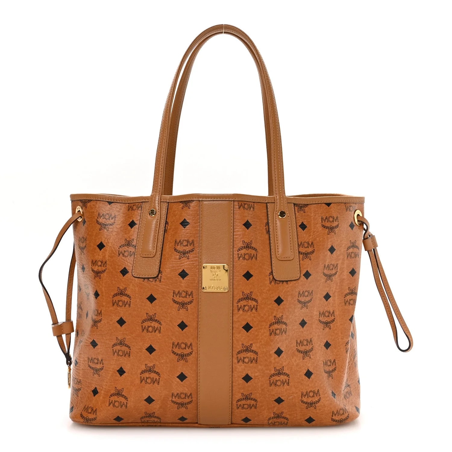 MCM — Visetos Medium Liz Reversible Shopper — Handbag — resale