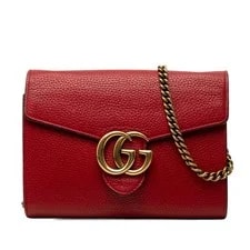 Gucci — Gucci GG Marmont Wallet on Chain Crossbody — Handbag — resale