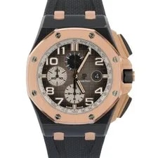 Audemars Piguet — Papers Audemars Piguet Royal Oak Offshore Ceramic 18K Gold 44mm 26405NR BOX — Watch — resale