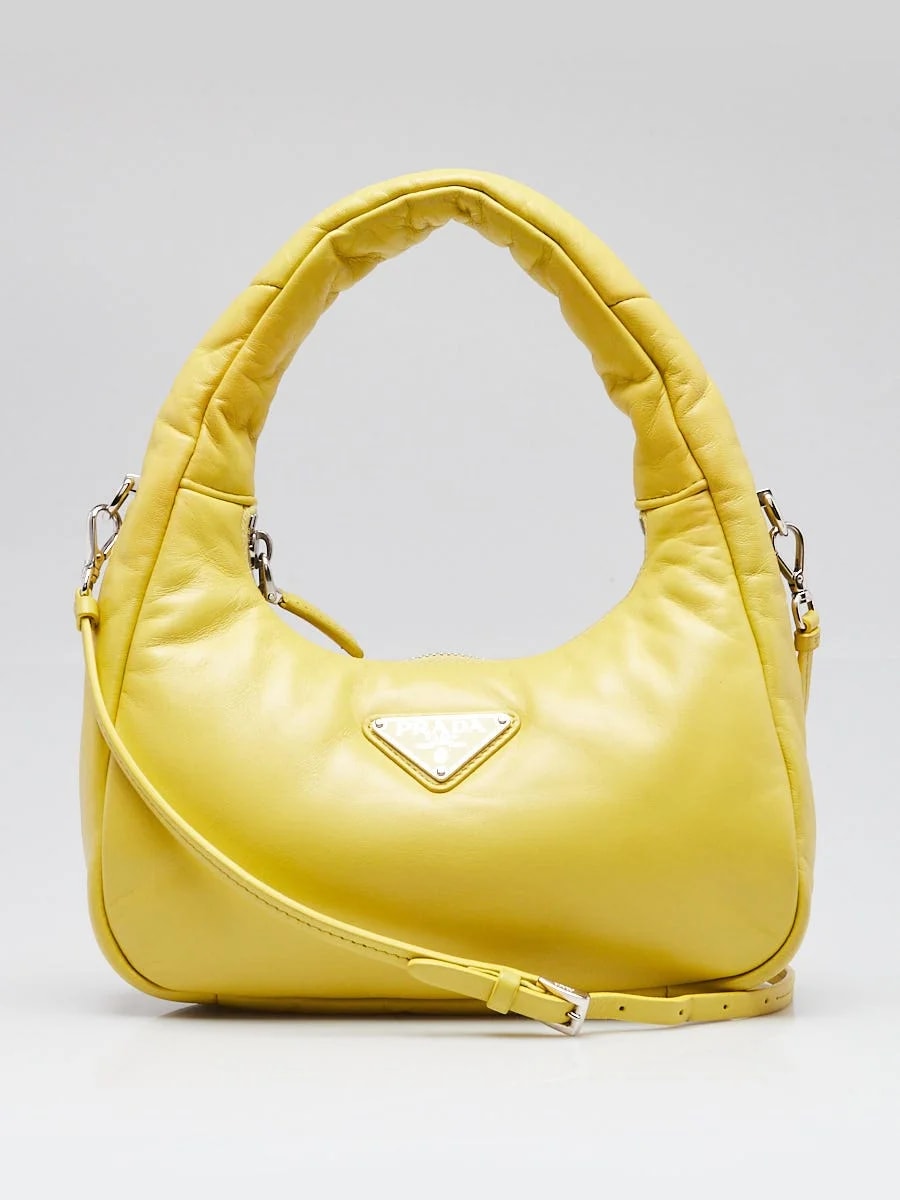 Prada — Prada Soft Mini Hobo - 1BA384 — Handbag — resale