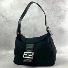 Fendi — Fendi Mamma Baguette Cotton Auth 70-0703 — Handbag — resale