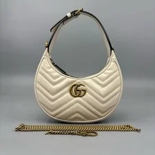 Gucci — Gucci GG Marmont Half-Moon-Shaped Mini 'Mystic ' - Very Good #175IDFA — Handbag — resale