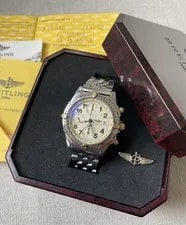 Breitling — Breitling Chronomat B13050 Automatic Bimetal With Two Straps — Watch — resale