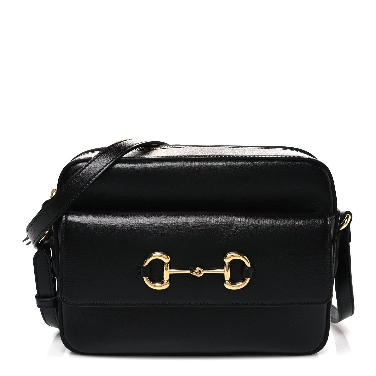 Gucci — Textured Small Horsebit 1955 — Handbag — resale