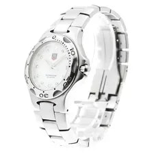 TAG Heuer — TAG Heuer Kirium WL1110-0 38mm SS White Dial Quartz Date #C793 — Watch — resale