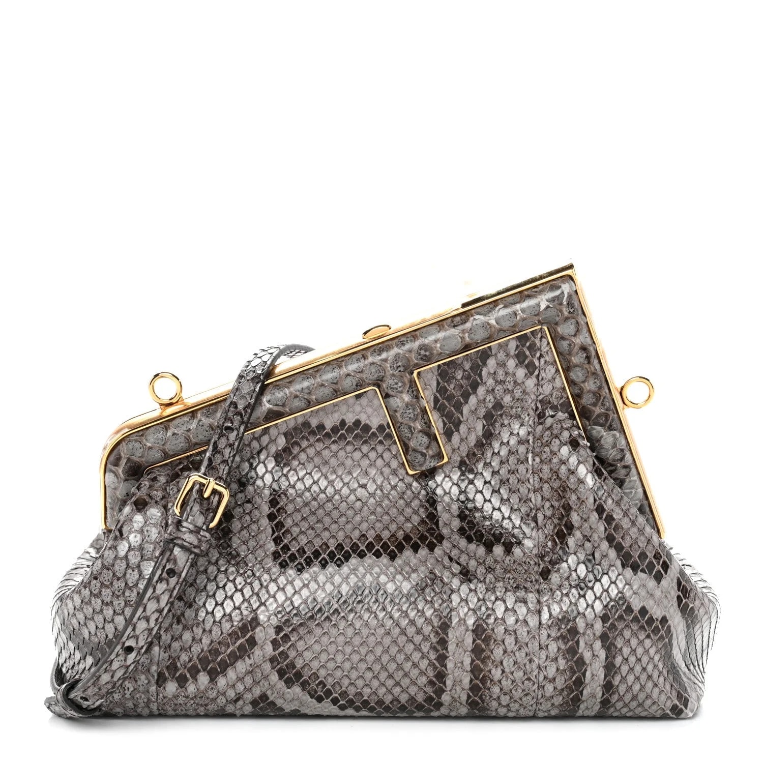 Fendi — Small Fendi First Asfalto — Handbag — resale