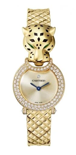 Worldofluxuryus — Cartier Panthere de Cartier 18K Yellow Gold & Diamonds Lady's — Watch — resale