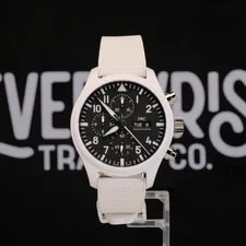 IWC — IWC Pilot Chronograph Top Gun 44.5mm Ceramic IW389105 - Box and Papers — Watch — resale