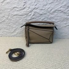 Loewe — Loewe Puzzle Mini Litchi Hand & Crossbody US Ship — Handbag — resale
